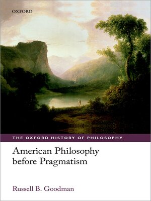 cover image of American Philosophy before Pragmatism